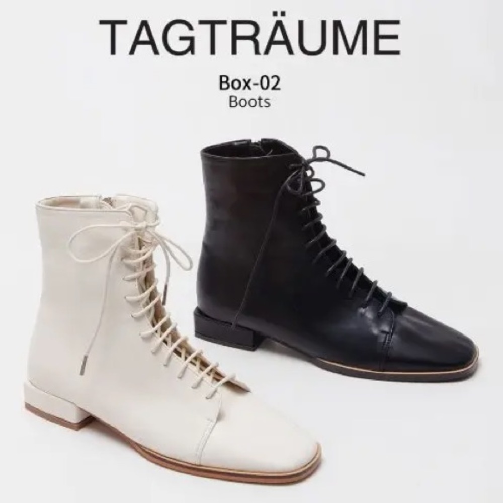 W Concept TAGTRAUME Korean Soft Leather Boots